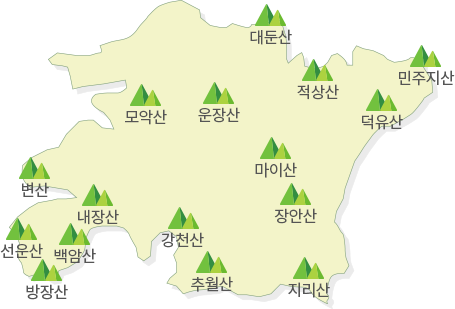 전라북도 지도