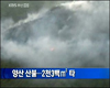 양산 산불 (부산kbs 9시뉴스)