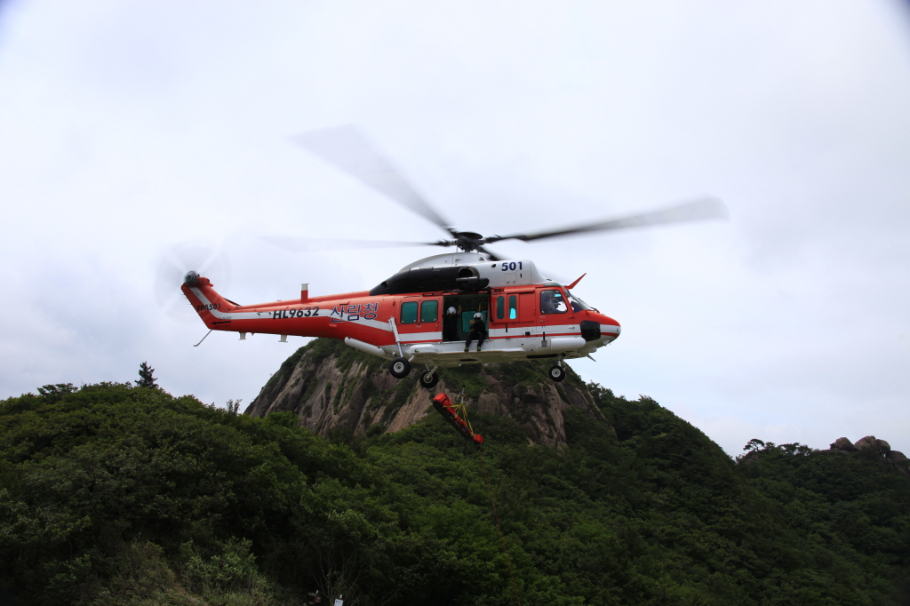 수리온 헬기 항공구조 훈련 