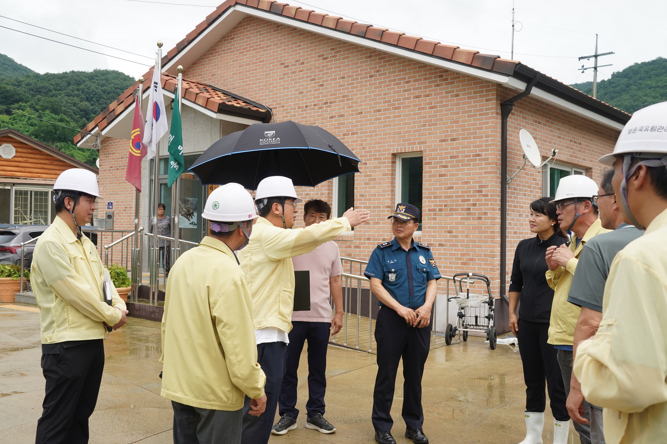 산림청, 경찰청과 합동으로 산사태 우려지역 현장 점검 