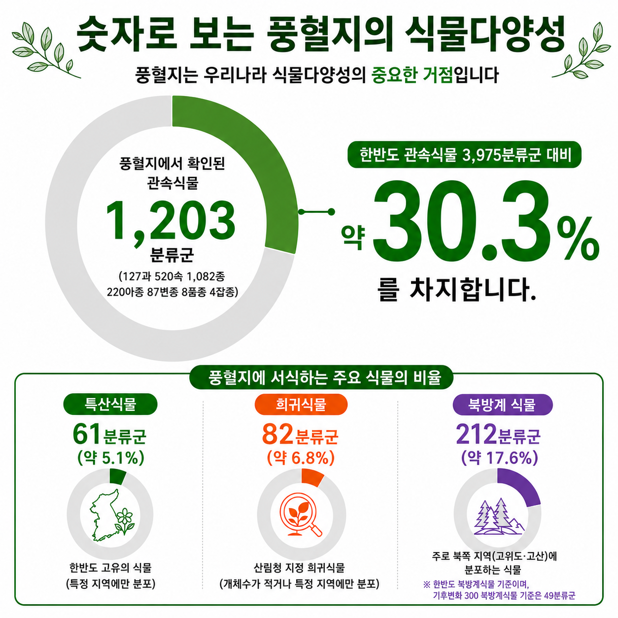 사라지면 끝이다...기후위기 속 ‘풍혈지’ 보전 시급
