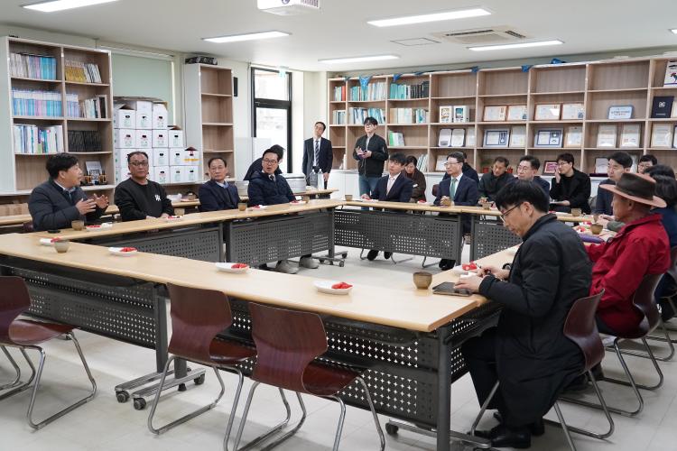 박은식 산림청장, 산림현장 찾아 임업인 애로사항 청취