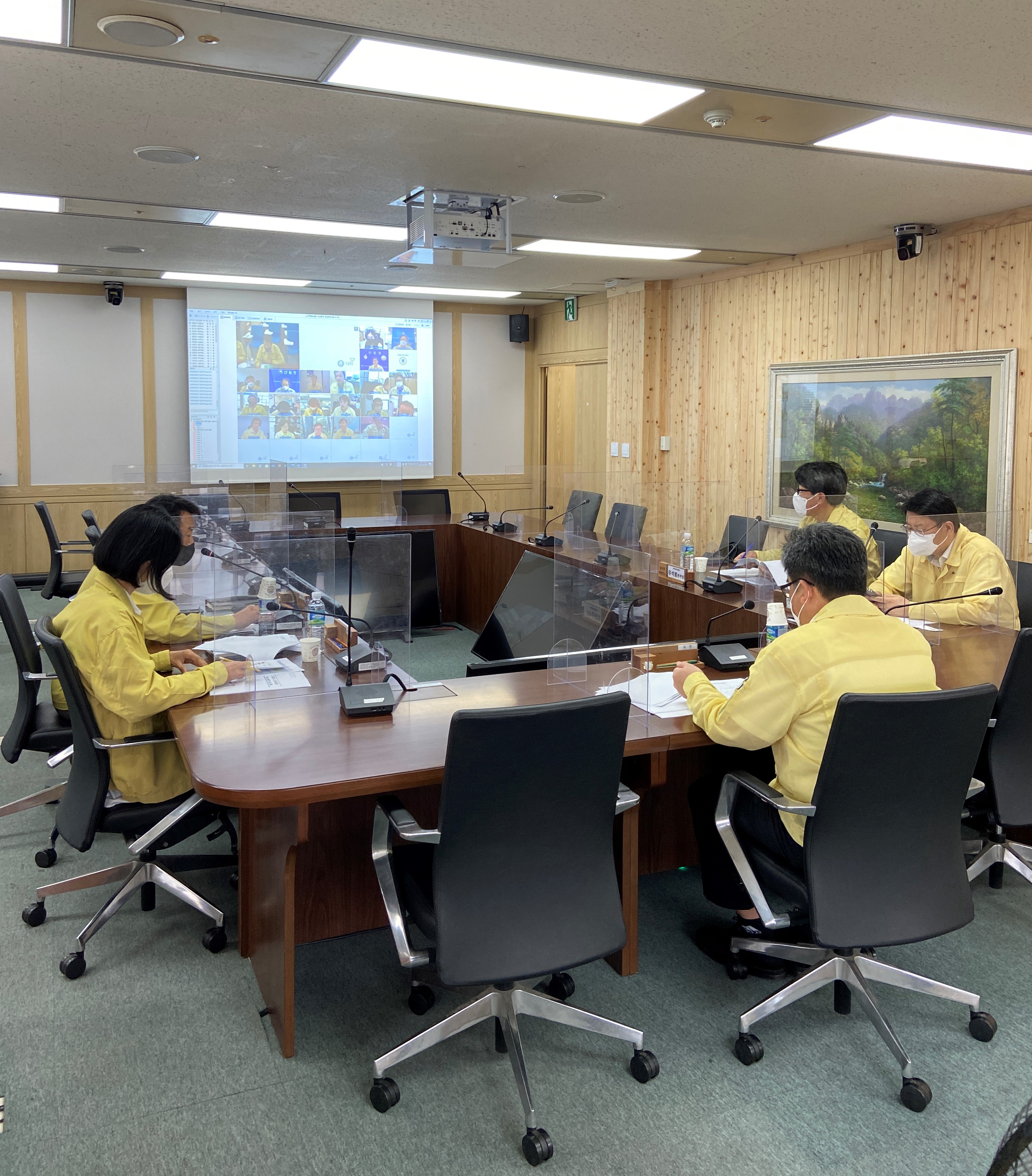 소나무재선충병 방제 긴급 대책회의 개최