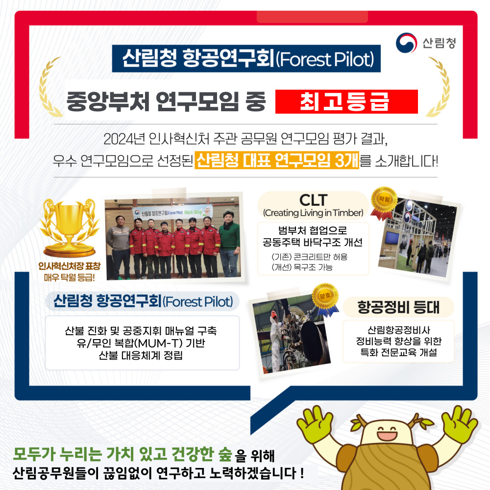 산림청 항공연구회, 공무원 연구모임 평가에서 최고 등급 받아… 이미지2