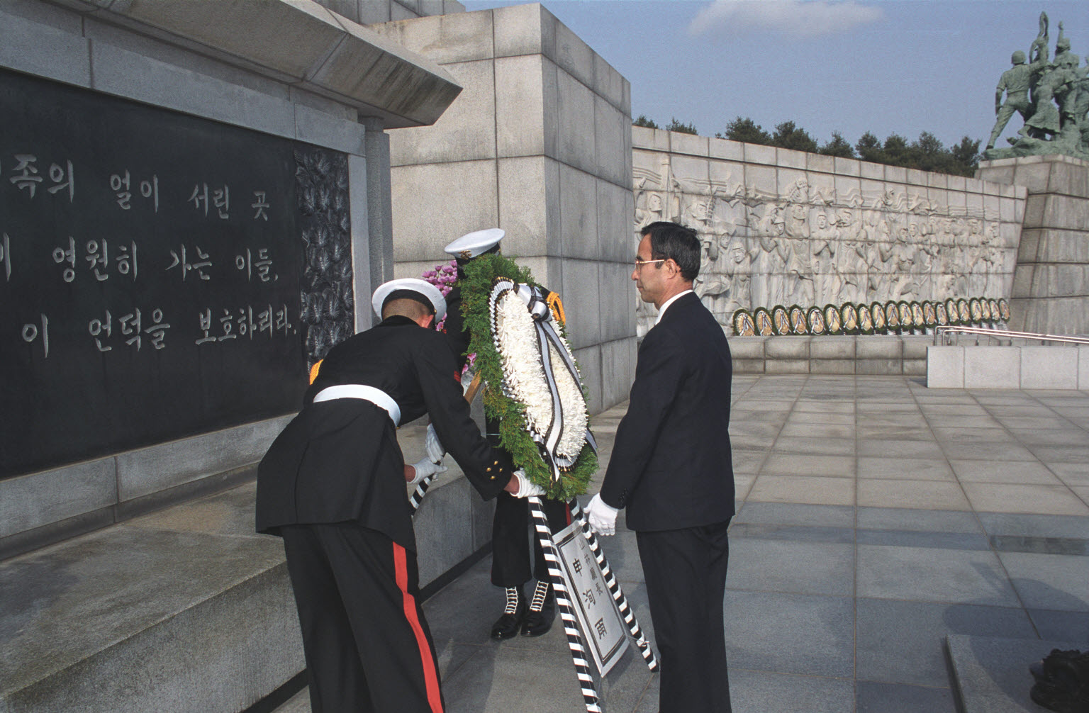 신순우 산림청장 국립묘지 헌화 및 참배