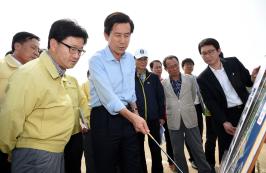 신원섭 산림청장, 소나무재선충병 피해지역 점검
