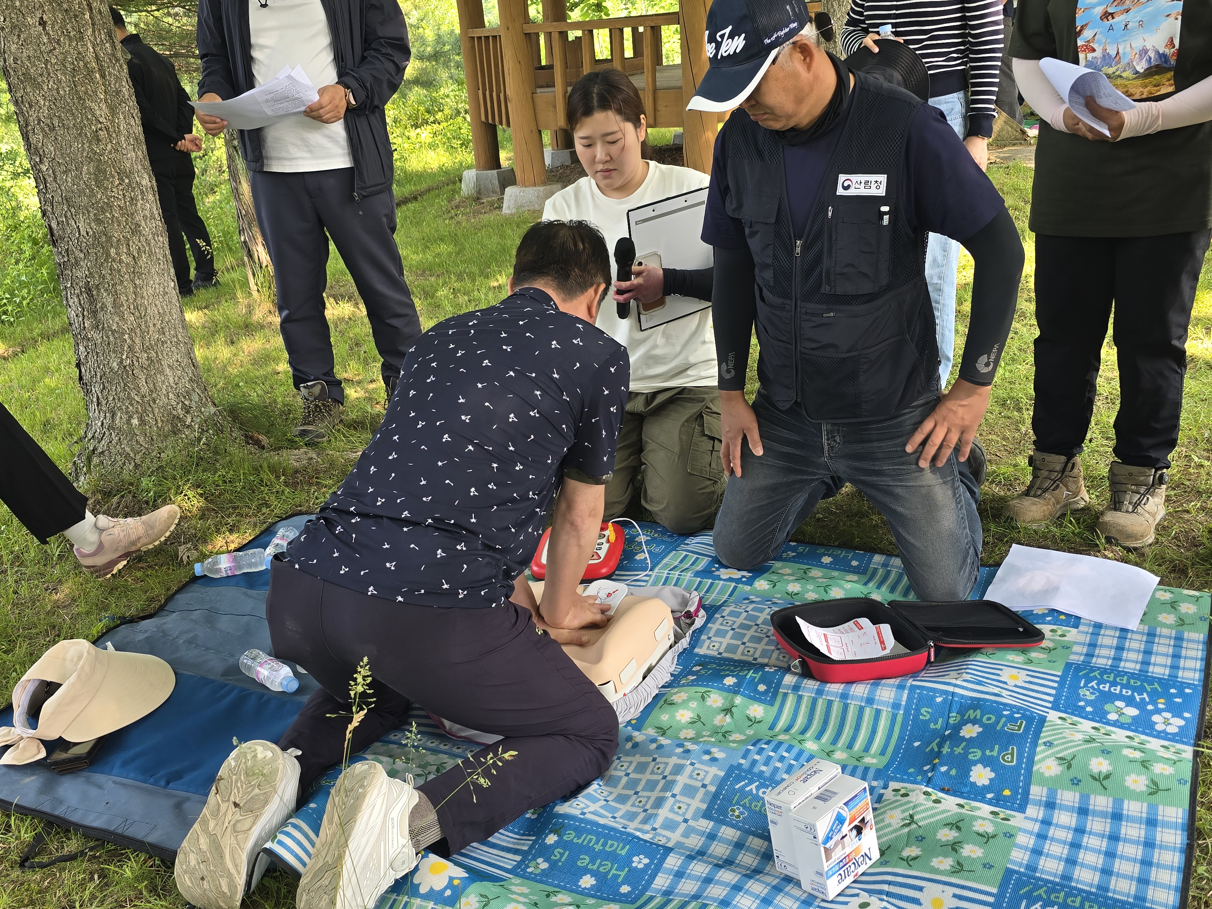중부지방산림청, 산림사업 맞춤형 중대재해예방 비상대응훈련 실시 이미지1