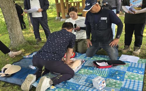 중부지방산림청, 산림사업 맞춤형 중대재해예방 비상대응훈련 실시